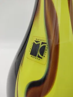 Carlo Moretti  Murano Glasvase - Bild 5
