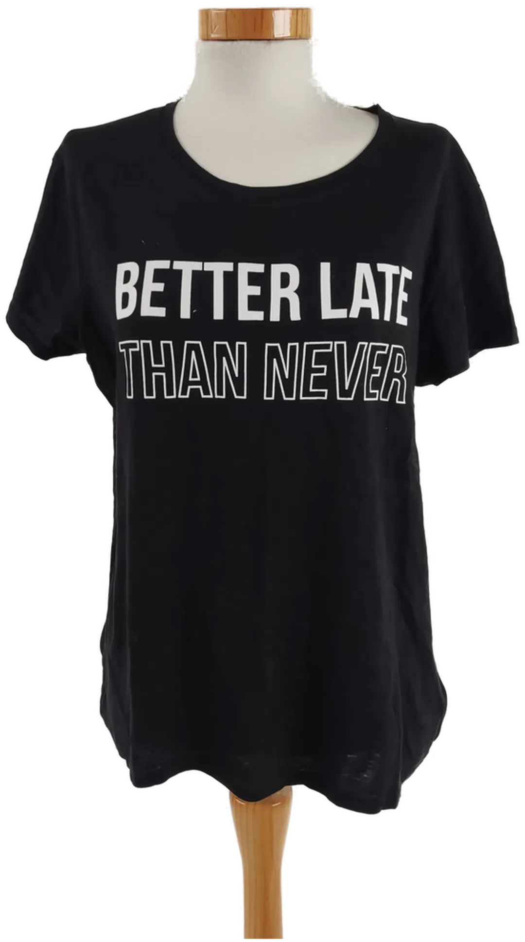 Fishbone Schwarzes Damen T-Shirt mit Aufschrift schwarz - Gr. XL - Bild 4