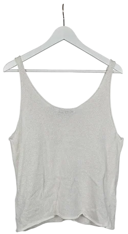 ZARA Damen Sticktop, creme - Gr. L  - Bild 2