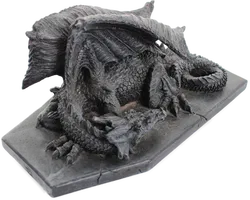 Deko-Set: Mystischer Kelch & Drachen-Sarg aus Massivholz – Gothic Fantasy Stil - Bild 5