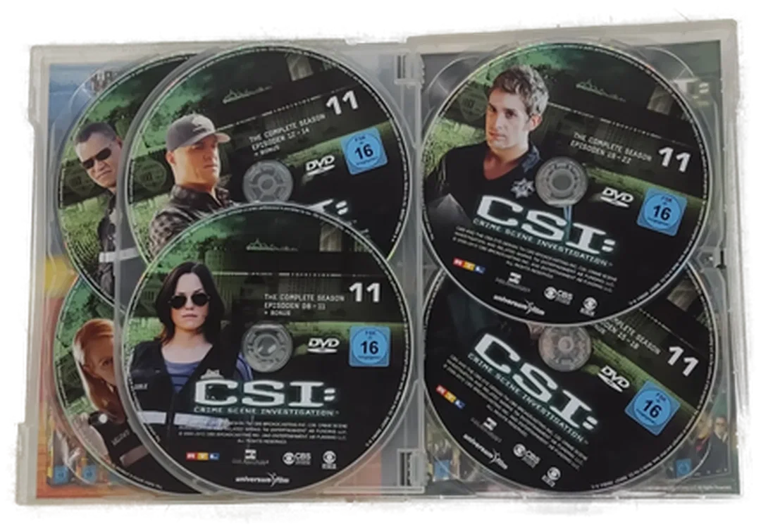 DVD 6 Disc´s CSI: Crime Scene Investigation - Season 11  – Bild 2