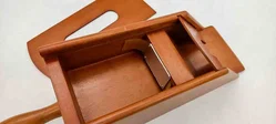 Vintage Kartenschlitten Dealer Shoe aus Holz – Blackjack Poker Kartengeber - Bild 3
