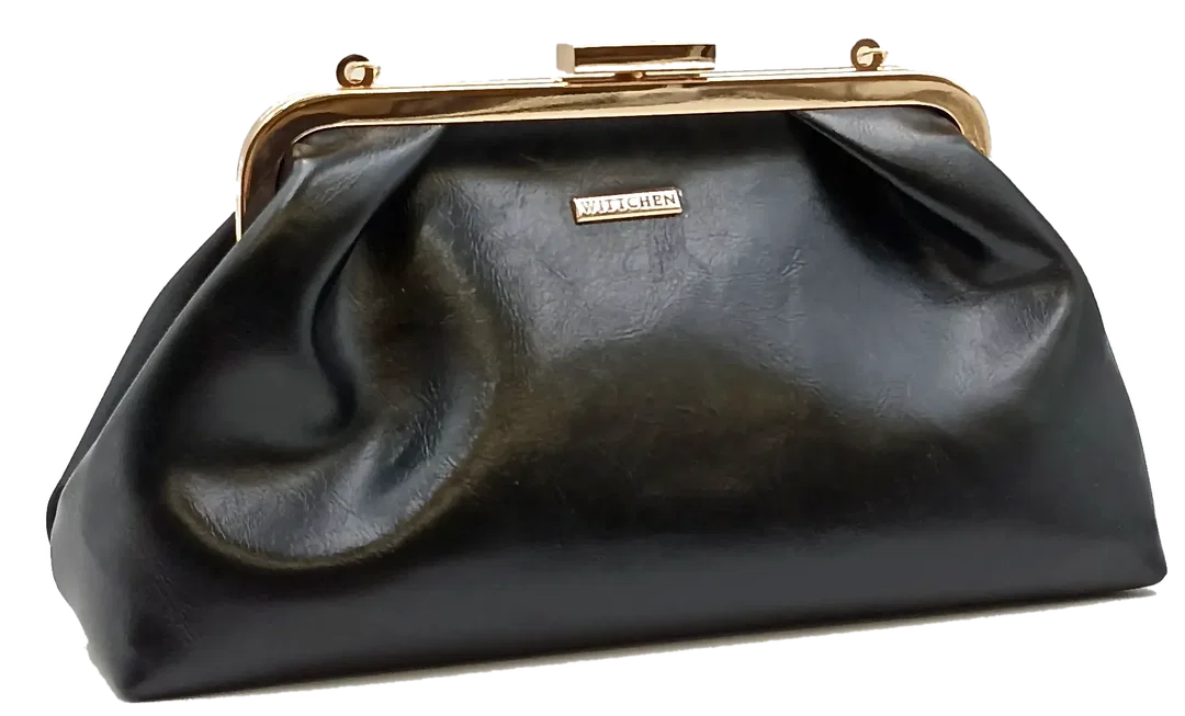 Wittchen Damenclutch Leder schwarz - Bild 1