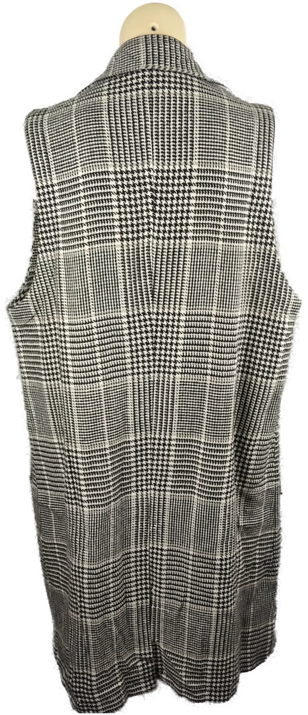 s.Oliver Damengilet Schwarz-Weiß Kariert | Retro-Charme – Bild 3