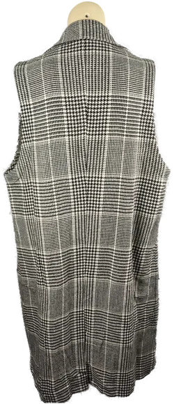 s.Oliver Damengilet Schwarz-Weiß Kariert | Retro-Charme – Vorschau 3