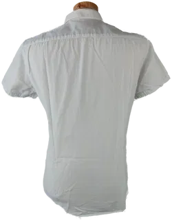 TOM TAILOR Denim Herrenhemd, weiß - Gr. M (slim fit) - Bild 3