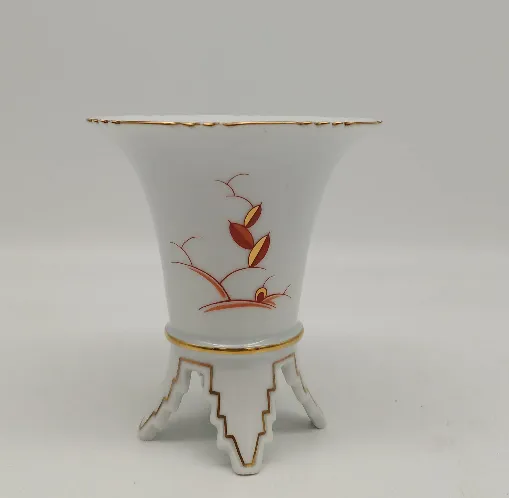 Porzellanvase Stockhardt & Eckert-Schmidt, Meißen | Einmaliges Sammlerstück – Bild 2