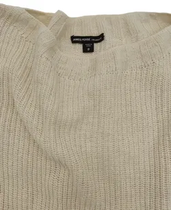 James Perse Damen Strickpullover, beige - Gr. XS  - Bild 4