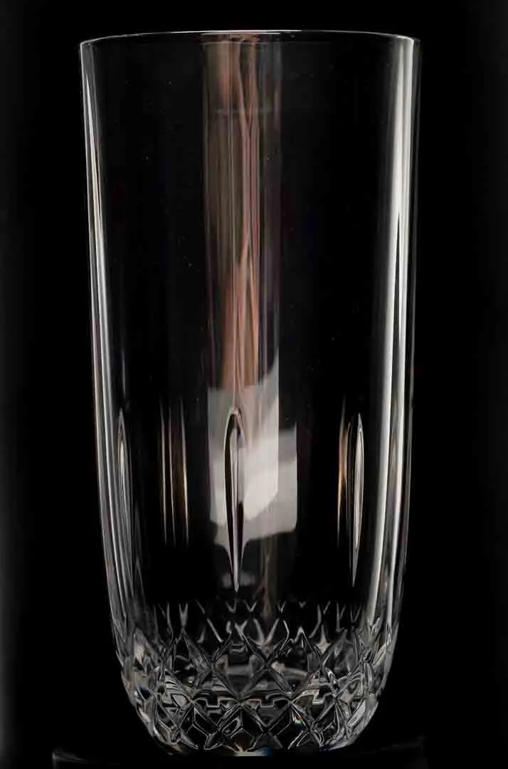 Concerto Capri - 4er-Set Bleikristall-Longdrinkgläser / Wassergläser (Vintage, Made in Italy) – Bild 3