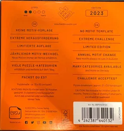 Black Box Puzzle 2023 – 1000 Teile – Extreme Challenge – Limited Edition – FOOD - Bild 3