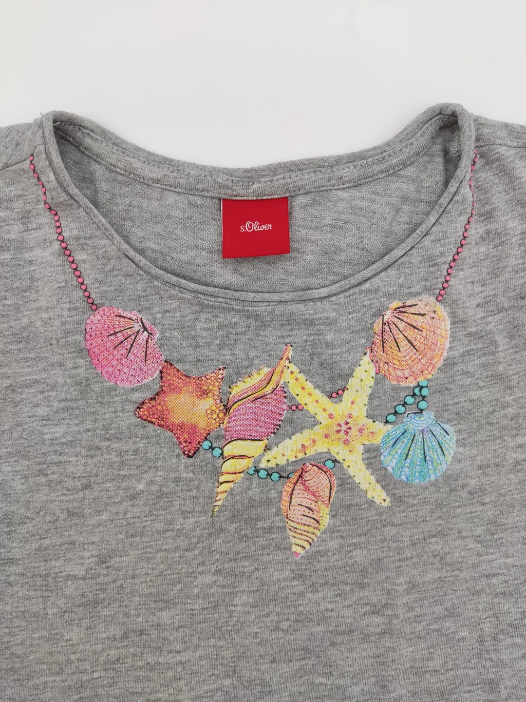 s. Oliver Kinder Shirt grau Gr.104/110 – Bild 3