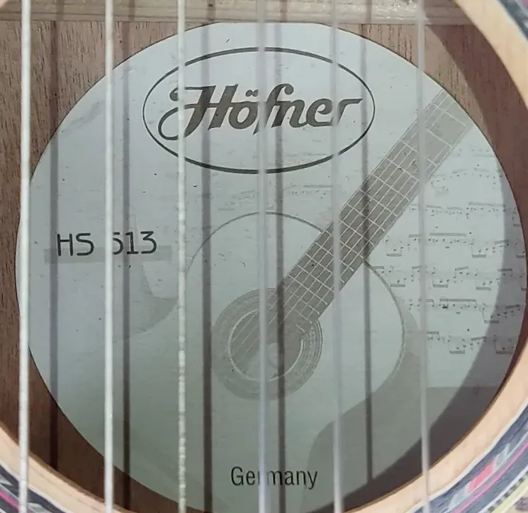 Höfner HS 513 Jugend-Konzertgitarre – Bild 5