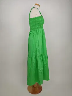 French Connection Damen Baumwollkleid apfelgrün - S / 36 - Bild 2