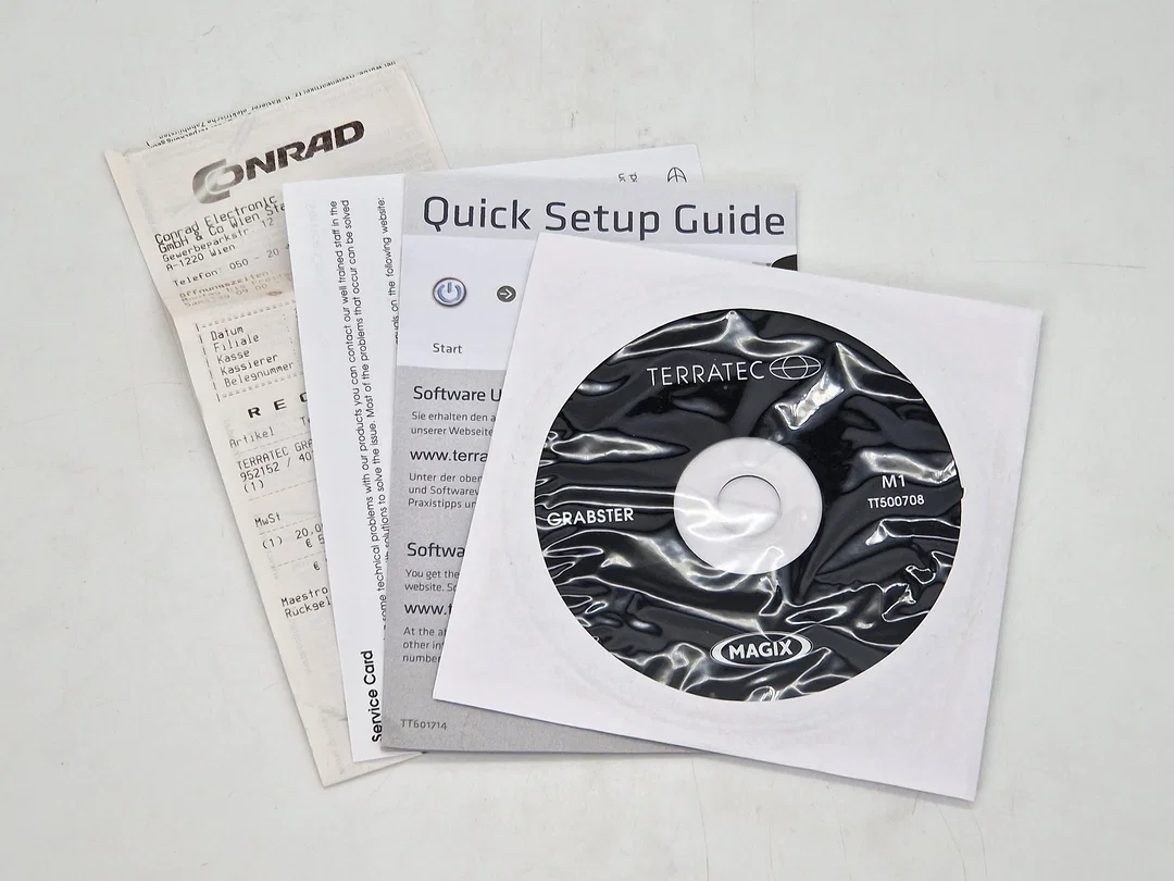 Terratec Video Grabby USB 2.0 - Rev. 2 - Komplettset zur VHS-Digitalisierung mit OVP – Bild 9