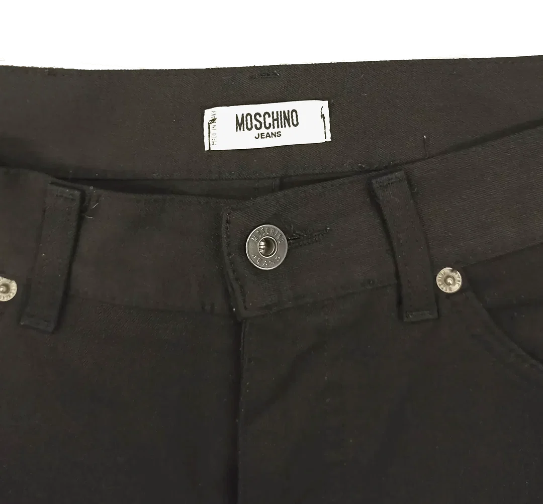 Moschino Herren Hosen schwarz Gr. 34 – Bild 3