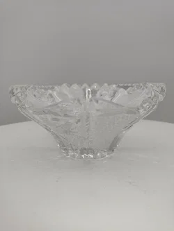 Kristallschale Transparent | Vintage-Schatz - Bild 1