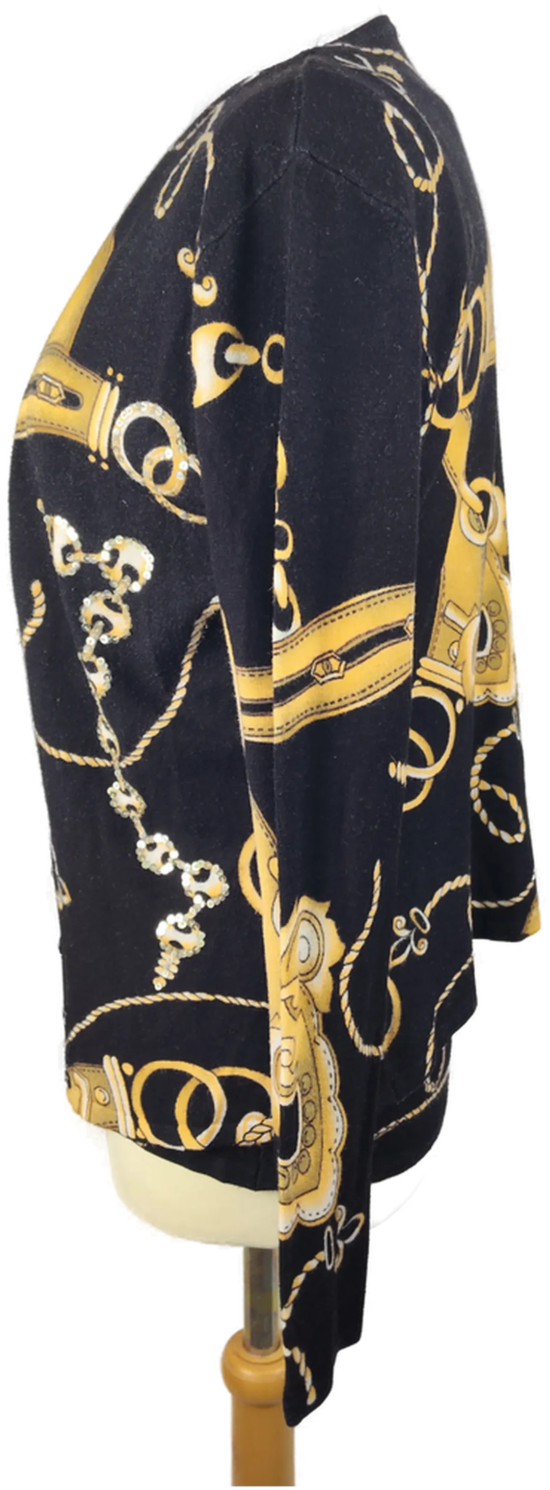 Damen Top Mit Weste Sonstige Viskose Herbst/Winter | Wohlfühl-Layer – Bild 4