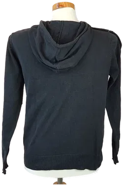 Herren Kapuzenpullover kariert - M  - Bild 3