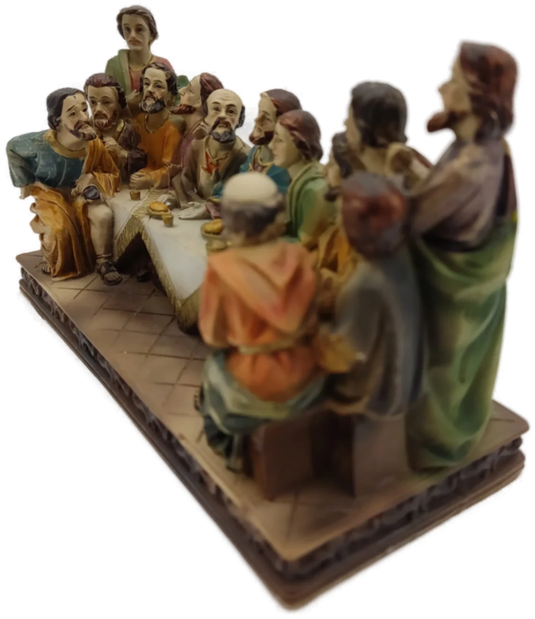 Statue aus Harz Letztes Abendmahl 15x6,5x9,5 cm – Bild 2