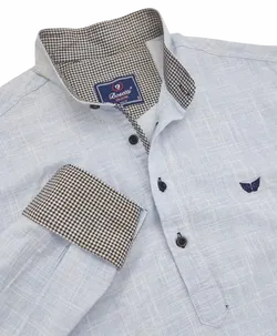 Bosetti Herren Hemd blau - Gr. S  - Bild 3