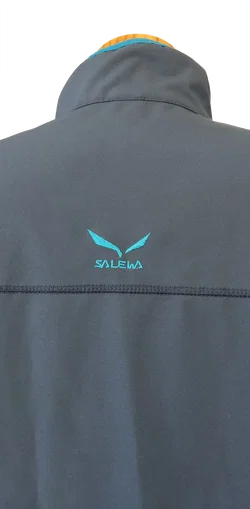 Salewa Herren Softshelljacke,schwarz/türkis - Gr. 48/M - Bild 5