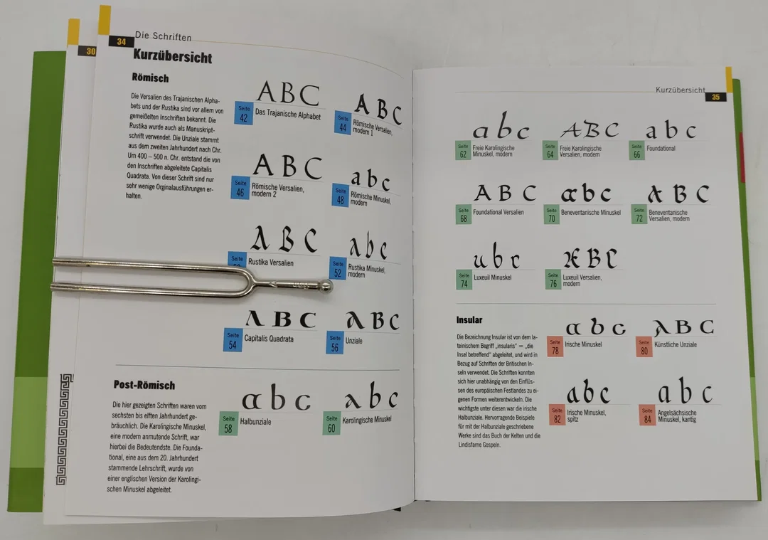 Buch 100 kalligraphische Alphabete von David Harris – Bild 5