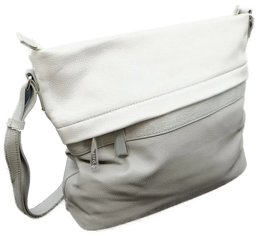 Ara Damenhandtasche grau/weiß – Bild 1