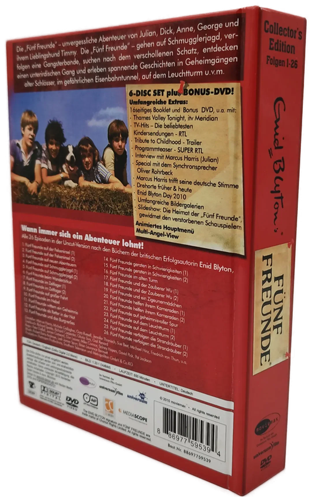 "Fünf Freunde" Collectors Edition - Folgen 1-26 / Original 70er TV Serie – Bild 2