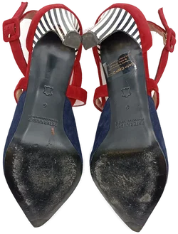 Peter Kaiser Damenpumps blau/rot Gr. 6 – Vorschau 6