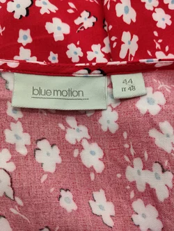 Midikleid Blue Motion Geblümt Gr.44 | Sommerleicht - Bild 4