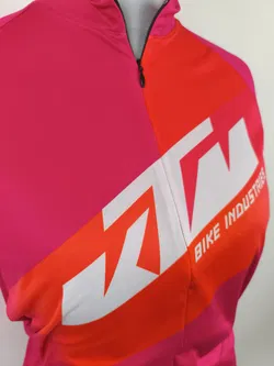 KTM Radtrikot Lady line mit Halfzip Gr. L - Bild 3
