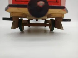 Vintage Holzbus und Straßenbahn per Hand gefertigt  - Bild 12