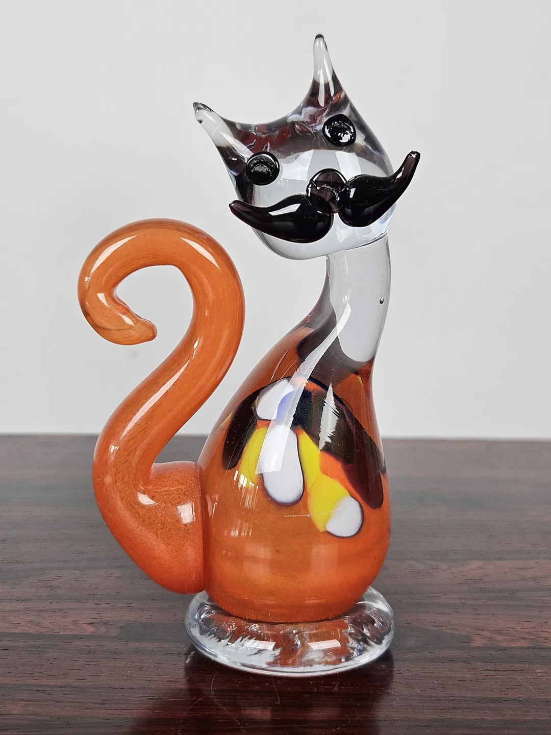 Dekorative Katze aus Glas handgefertigt - Bild 4
