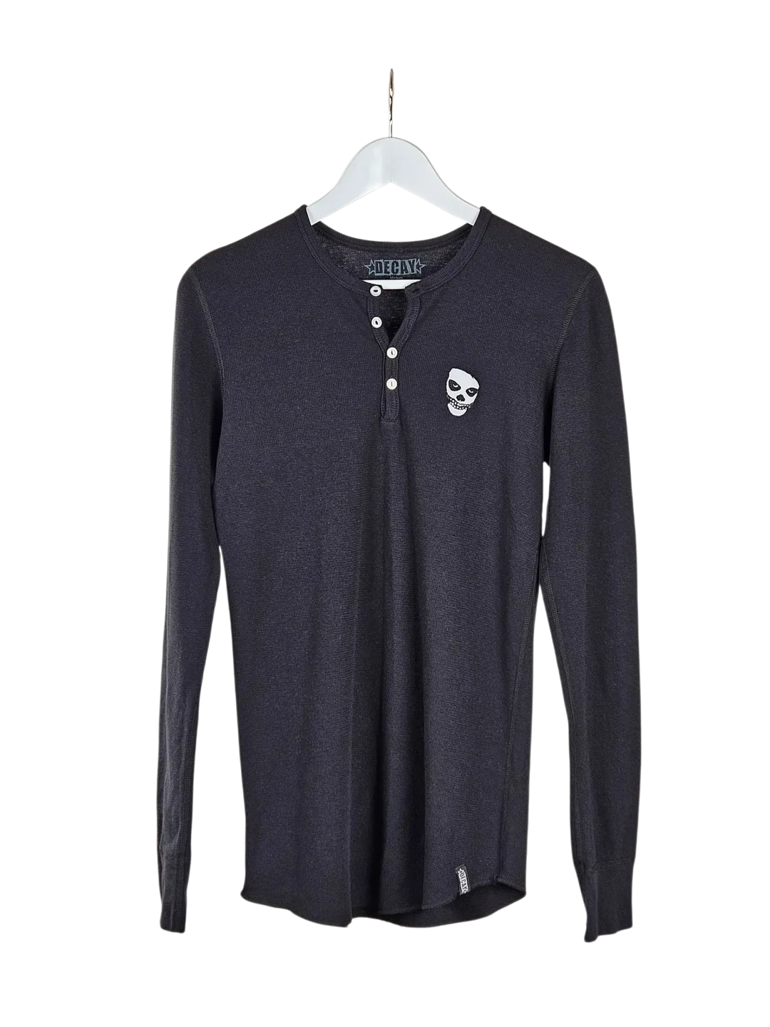 Decay Herren Langarmshirt, schwarz - Gr. XS - Bild 4