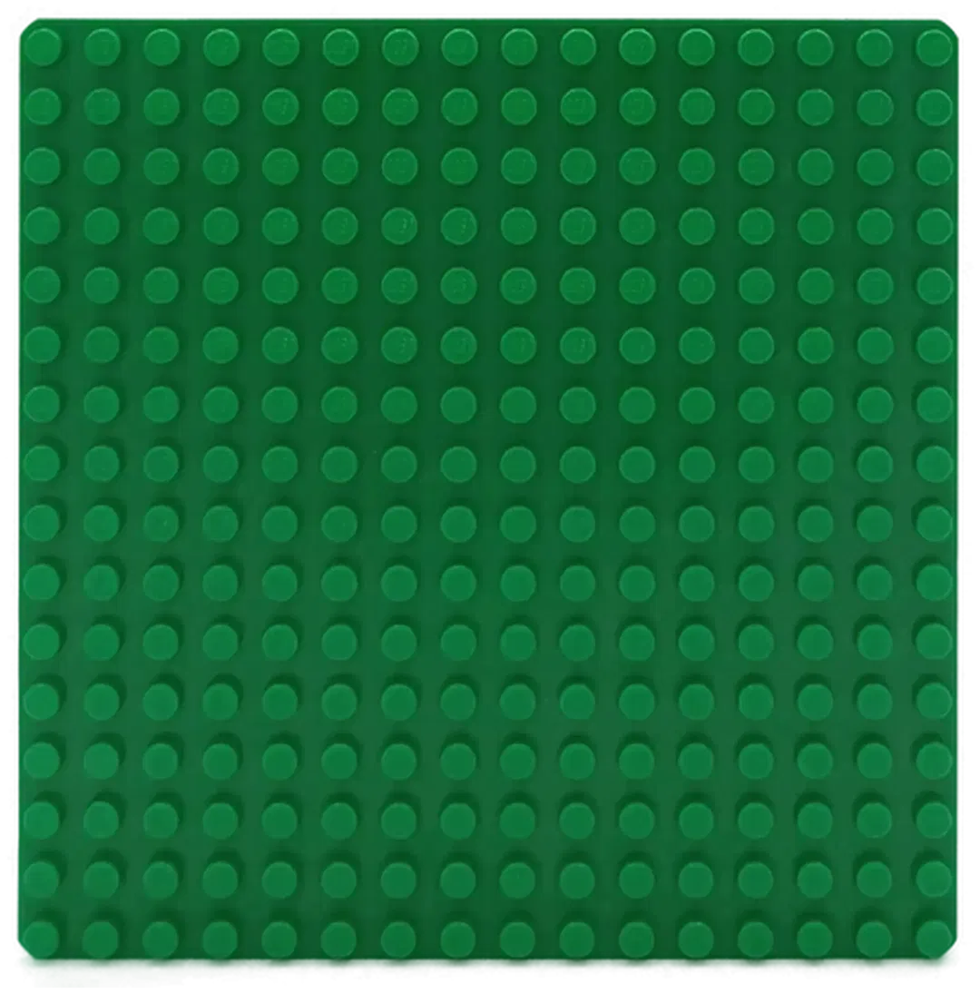 LEGO Grundplatte 13 x 13 cm grün - Bild 4