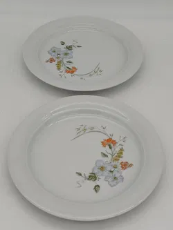 2x Kahla Teller mit Blumenmuster - Bild 1