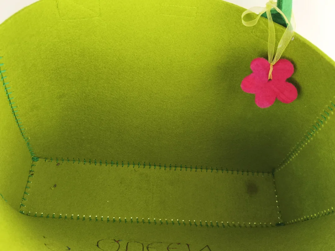 Filztasche Grün Shopping Queen – Bild 3