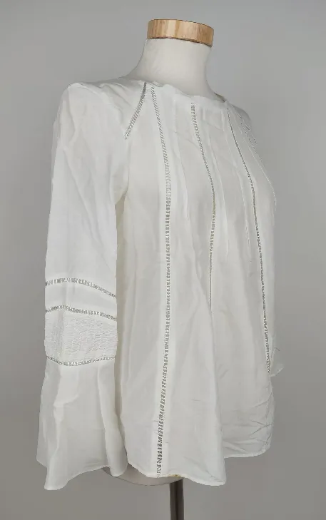 Maje Damen Bluse, weiß - Gr. S – Bild 2