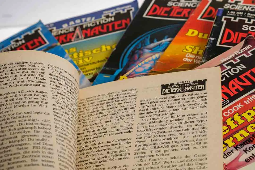 Vintage Pulp Fiction: Die Terranauten – 8 Hefte + 1 Sammelband (Bastei Lübbe) – Bild 4