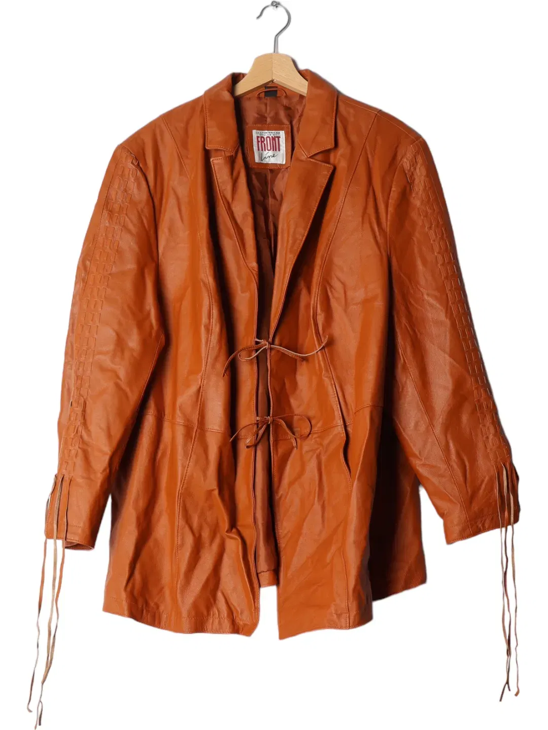 Babäm! - FRONTLINE Vintage Herren Ledermantel, braun - Gr. XXL  - Bild 4