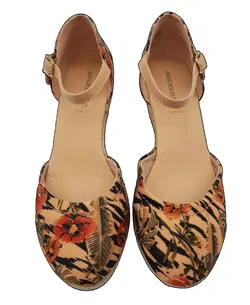 Dockers Damen Riemchen Keilpumps, multicolor - Gr. EU 39 - Bild 4