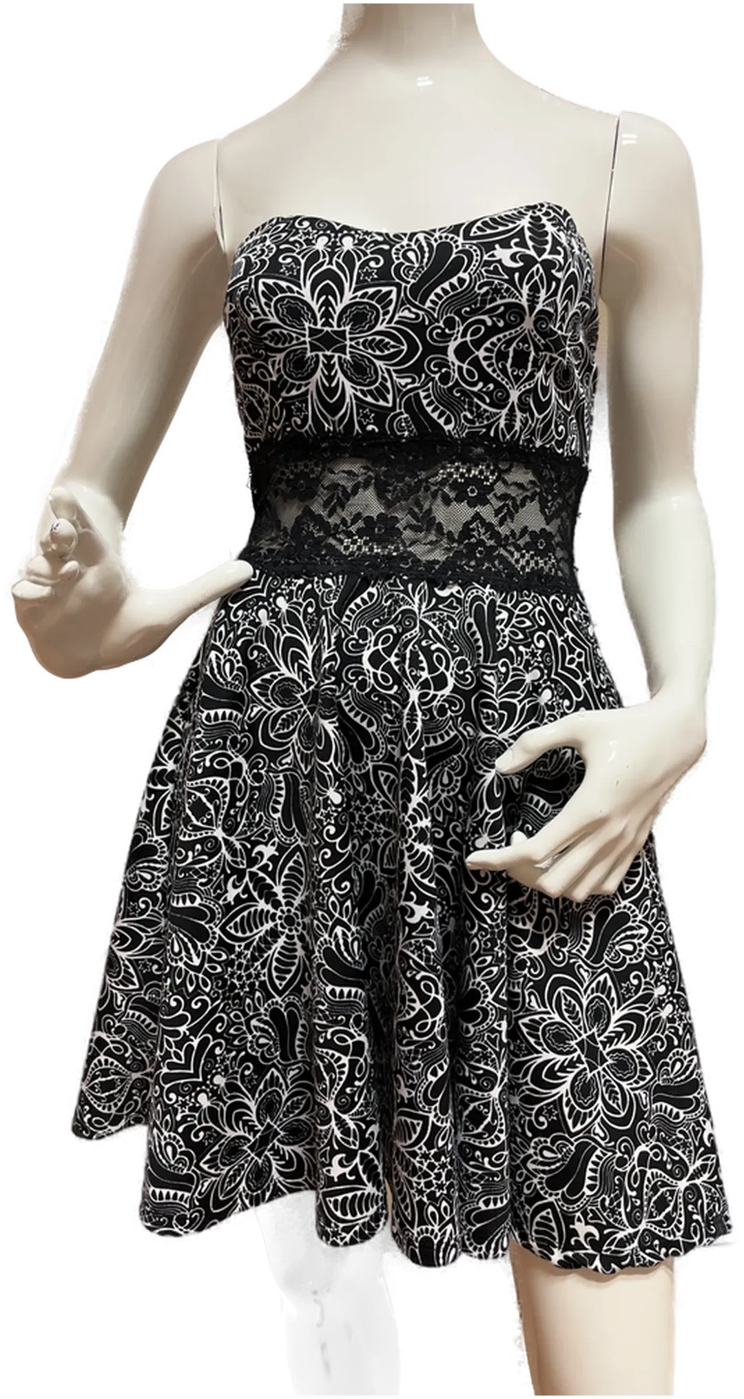 WILDDAISY Damen Minikleid Sommerparty Gr. S floral - Bild 1