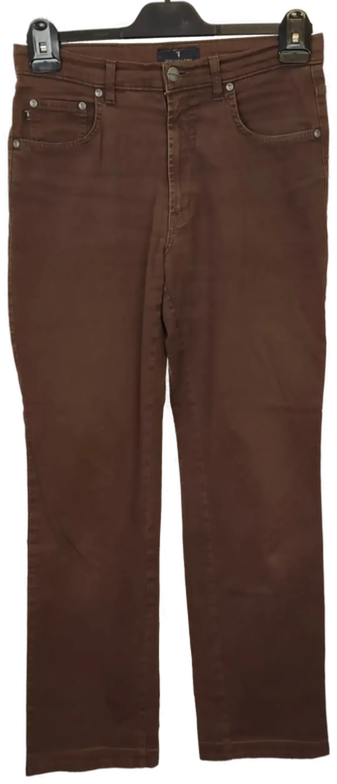 Trussardi Herren Hose braun Gr. UK 30 - Bild 4