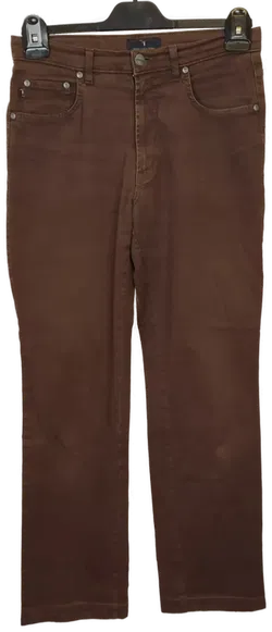 Trussardi Herren Hose braun Gr. UK 30 - Bild 1