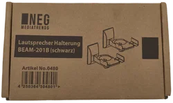 Neg, Lautsprecher Halterung BEAM-201B schwarz, NEU