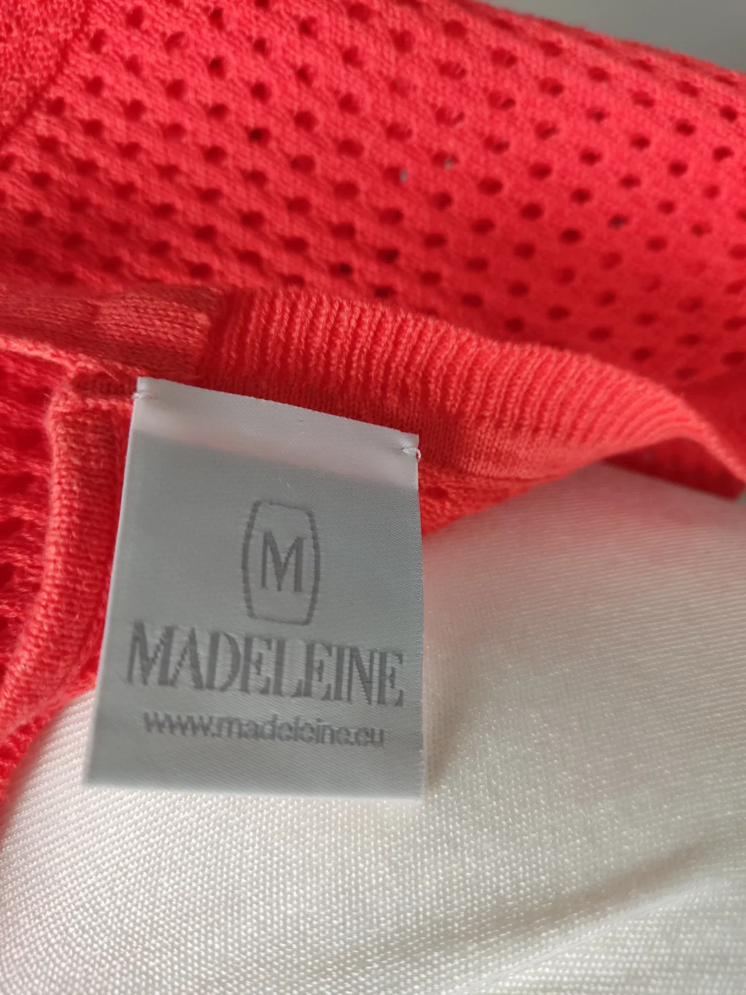 MADELEINE Damen Strickoberteil in Koralle - L / 40 – Bild 3