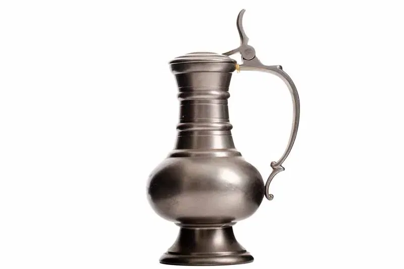 Zinnkrug Vintage-Mittelalter-Style - Bild 1