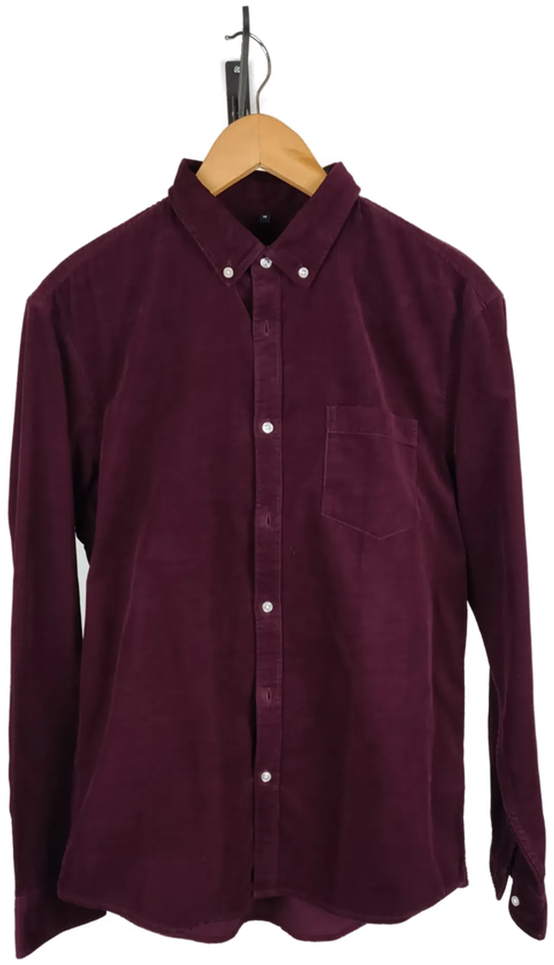 McNeal Herren Hemd Schnürlsamt rot - M/48 - Bild 1