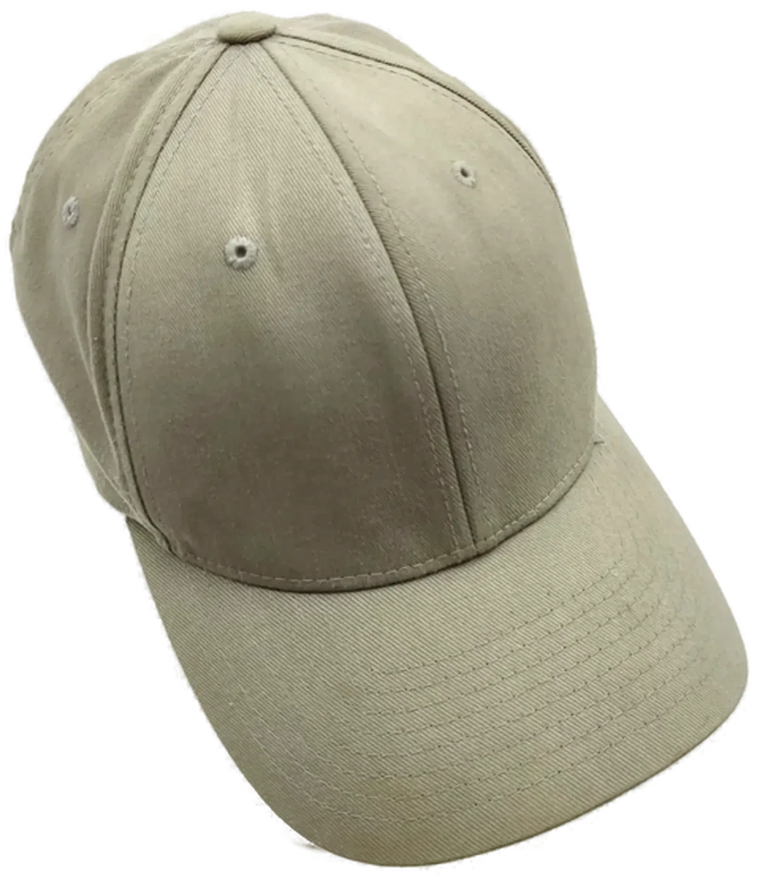Yupoong FLEXFIT Schildkappe oliv/grau – Bild 2