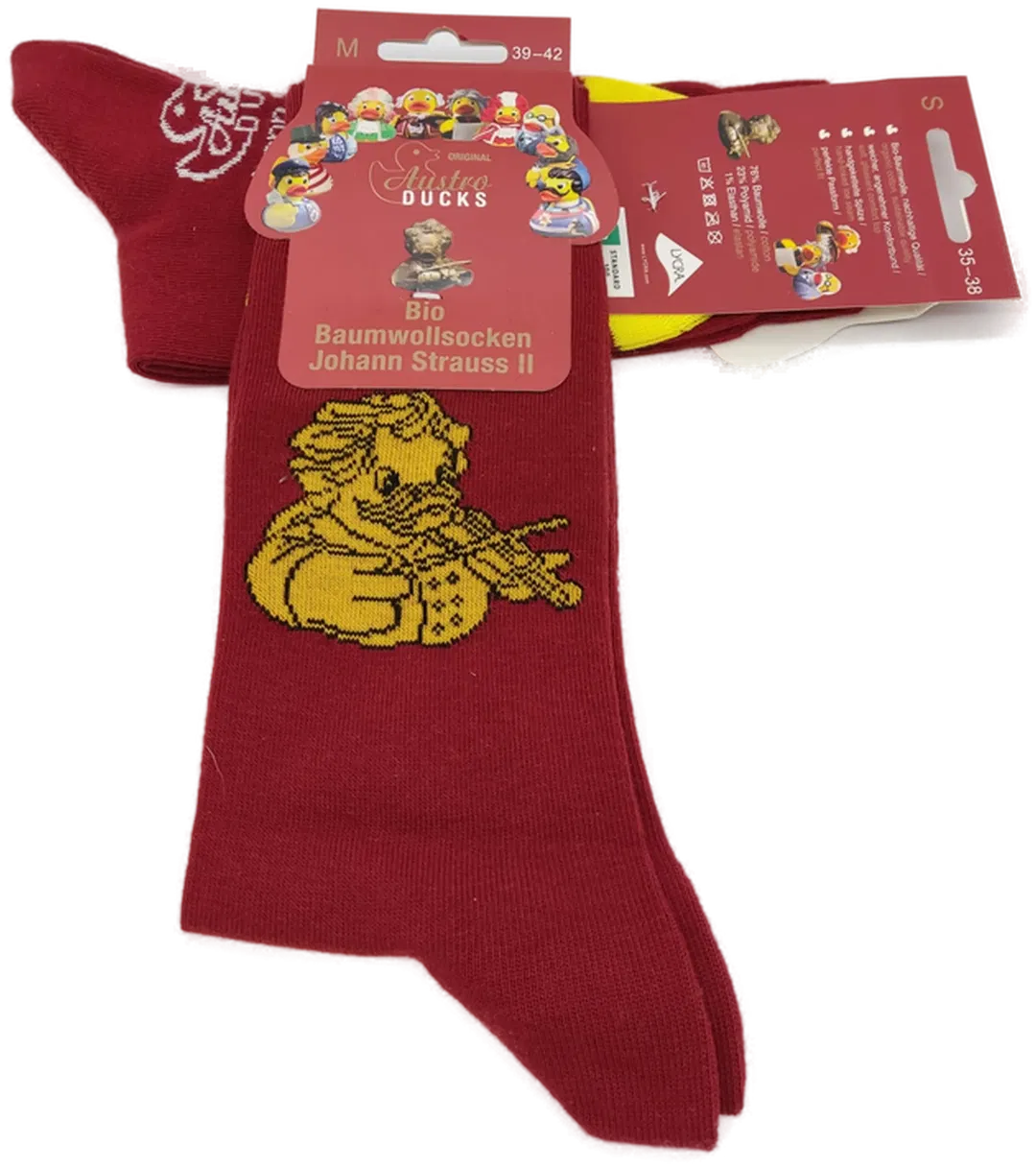 Socken Austro Ducks Bio Unisex Gr. 35-38| Nachhaltiger Komfort - Bild 2